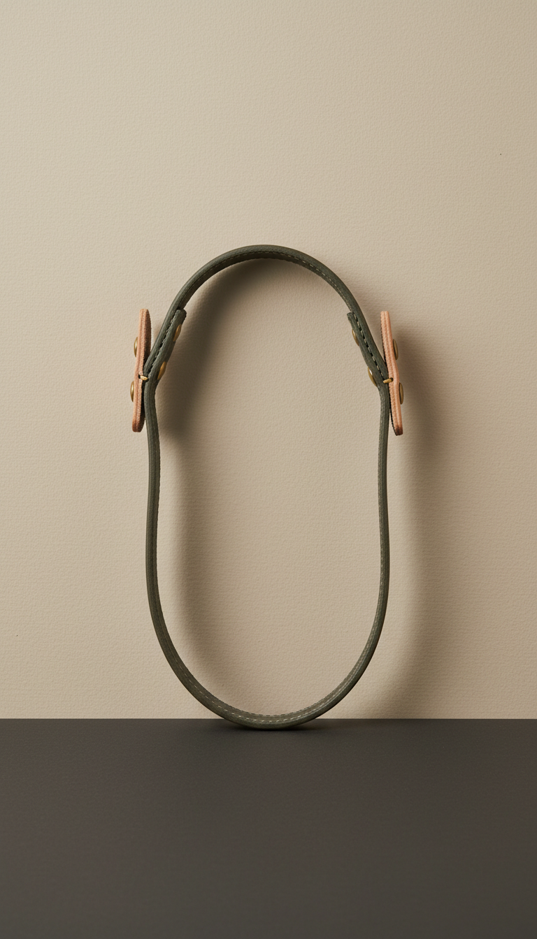 Leather Camera Strap Hand-Stitched Comfort
